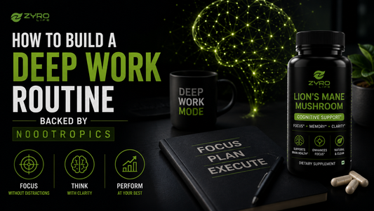 How to Build a Deep Work Routine Backed by Nootropics
