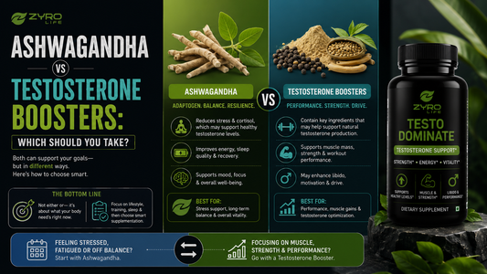Ashwagandha vs Testosterone Boosters: Which Should You Take?