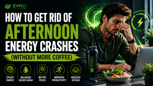 How to Get Rid of Afternoon Energy Crashes (Without More Coffee)