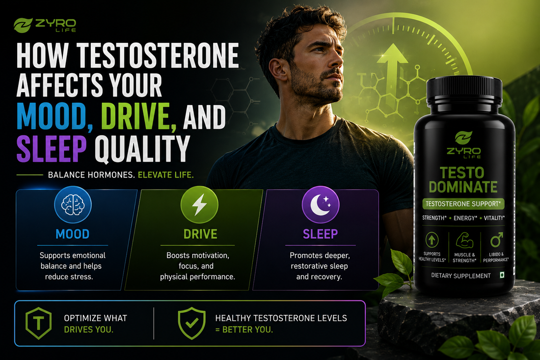 How Testosterone Affects Your Mood, Drive, and Sleep Quality