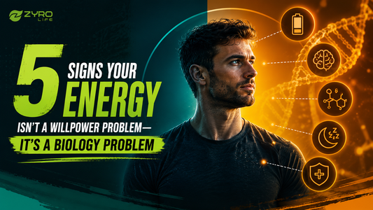 5 Signs Your Energy Isn't a Willpower Problem — It's a Biology Problem