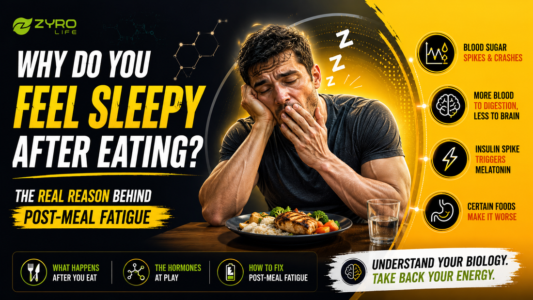 Why Do You Feel Sleepy After Eating? The Real Reason Behind Post-Meal Fatigue