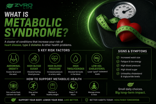 What Is Metabolic Syndrome? 5 Risk Factors, Signs & How to Support Metabolic Health