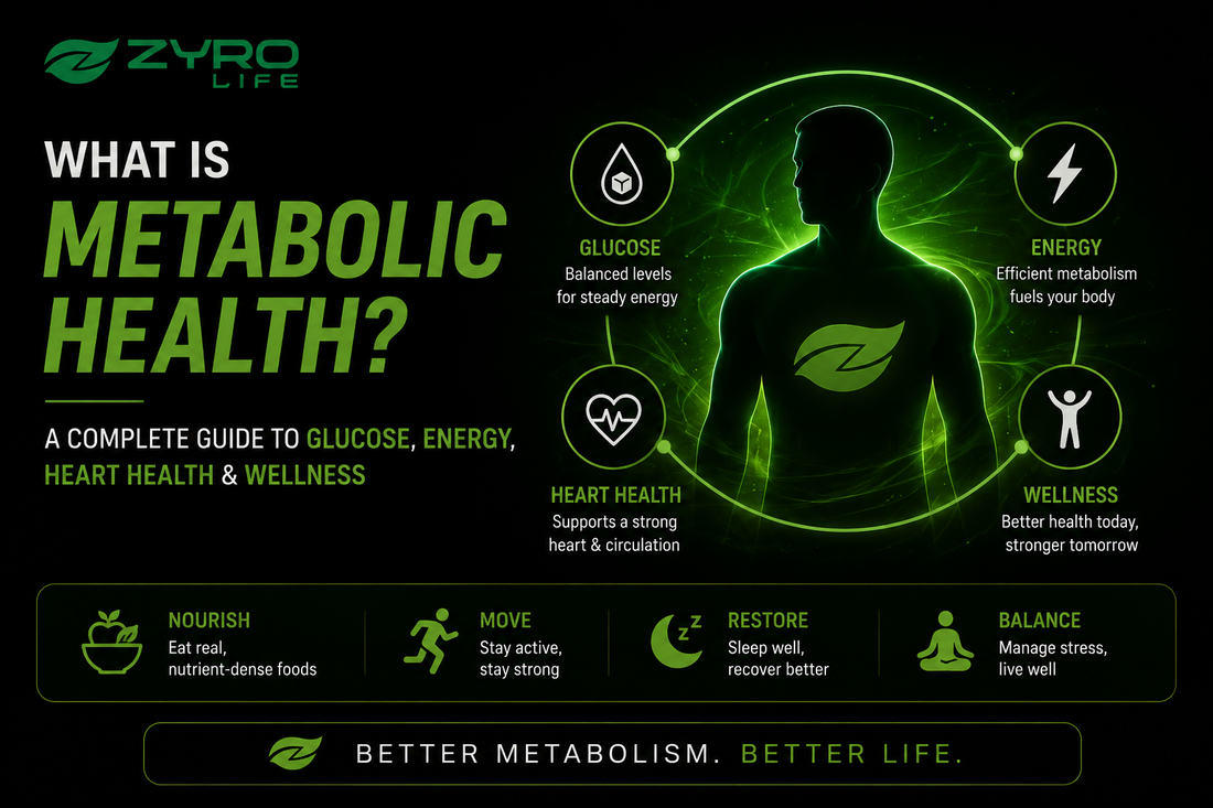 What Is Metabolic Health? A Complete Guide to Glucose, Energy, Heart Health & Wellness