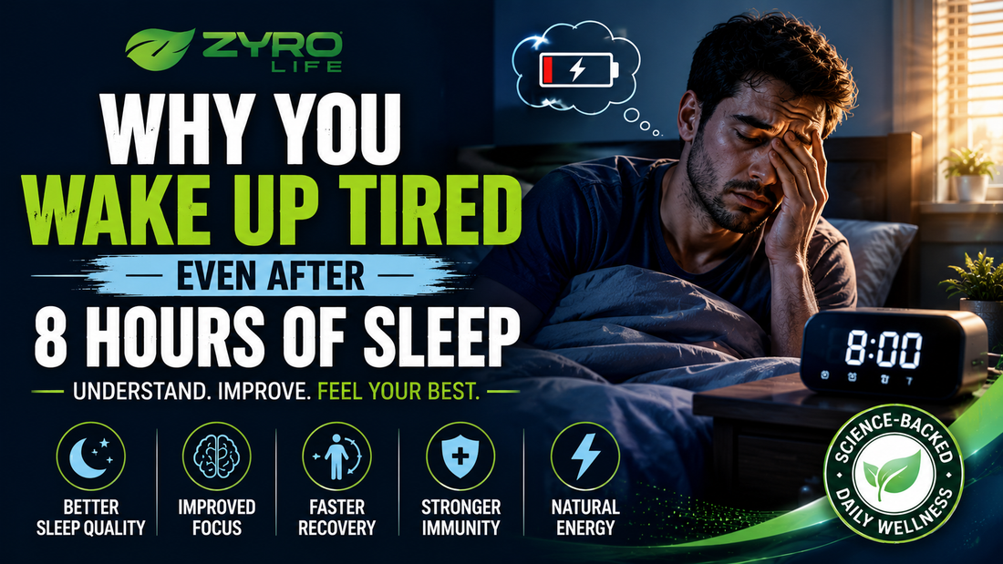Why You Wake Up Tired Even After 8 Hours of Sleep