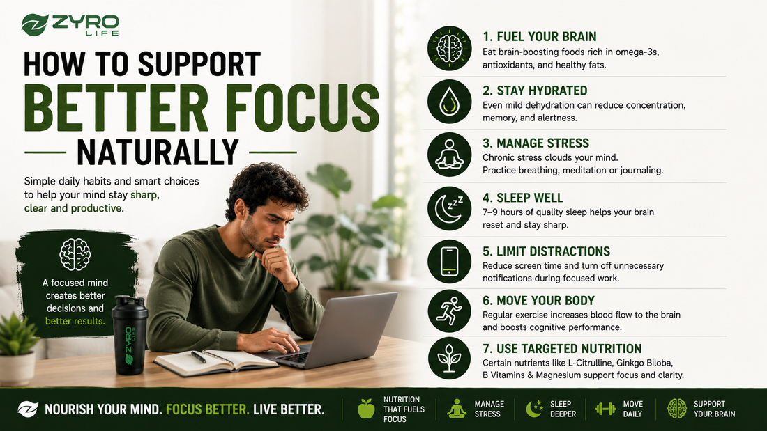 How To Support Better Focus Naturally