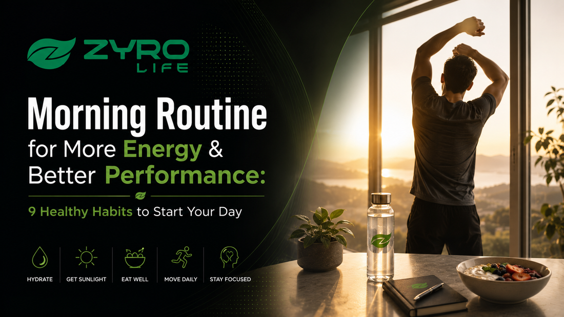 Morning Routine for More Energy & Better Performance: 9 Healthy Habits to Start Your Day