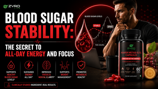 Blood Sugar Stability: The Secret to All-Day Energy and Focus