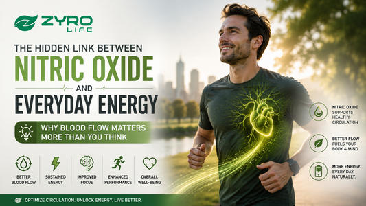 The Hidden Link Between Nitric Oxide and Everyday Energy: Why Blood Flow Matters More Than You Think