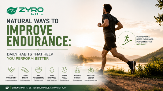 Natural Ways to Improve Endurance: Daily Habits That Help You Perform Better
