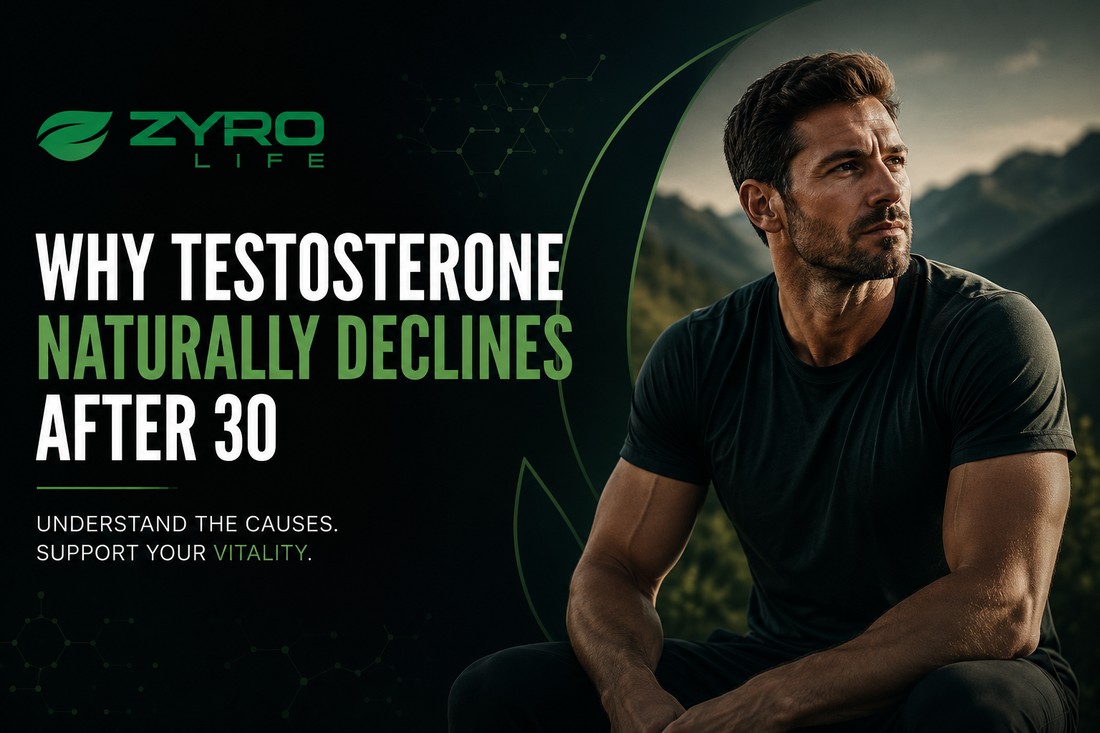 Why Testosterone Naturally Declines After 30 (And What You Can Do About It)