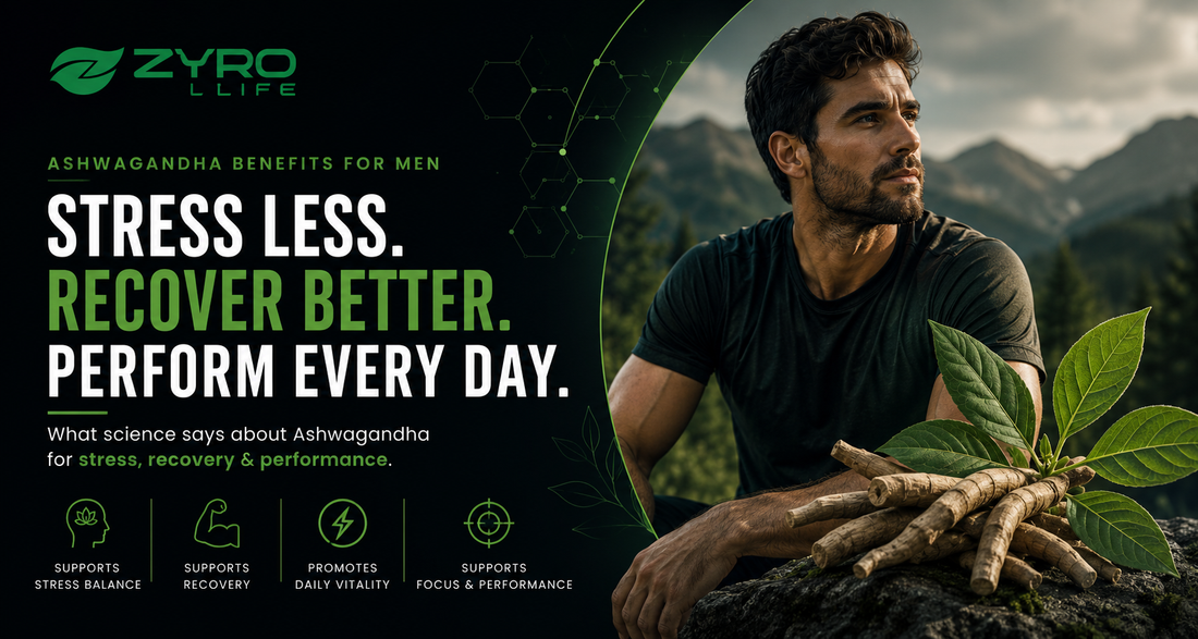 Ashwagandha Benefits for Men: What Science Says About Stress, Recovery & Performance