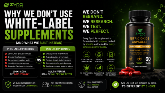 Why We Don't Use White-Label Supplements (And What We Built Instead)