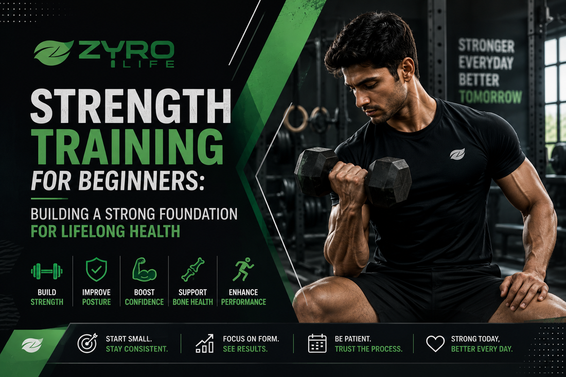 Strength Training for Beginners: Building a Strong Foundation for Lifelong Health