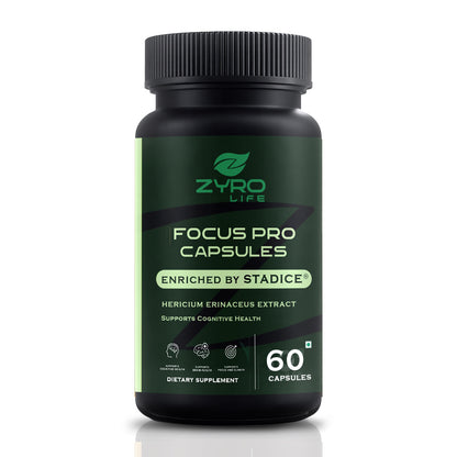 Zyro Life Focus Pro Capsules – Brain Health, Focus & Cognitive Support