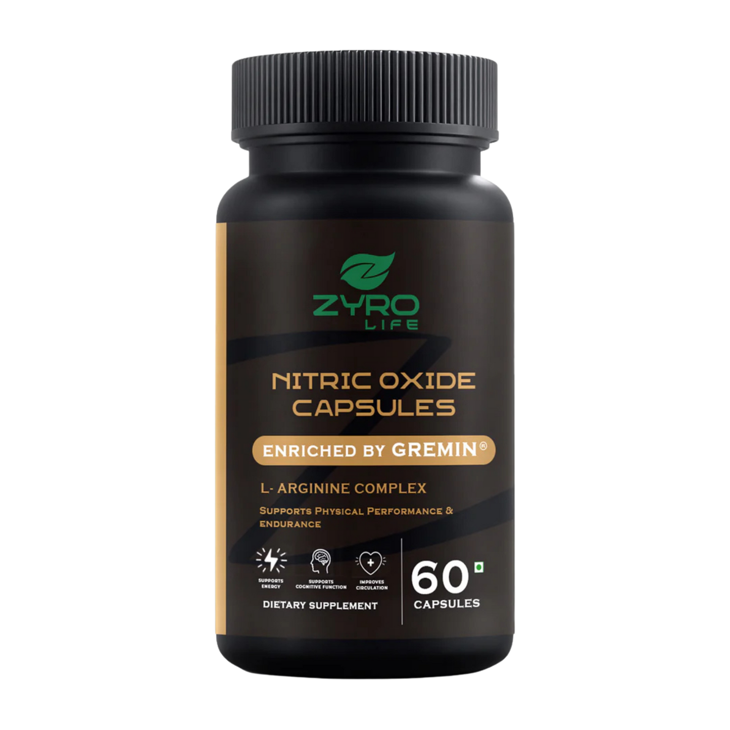 Zyro Life Nitric Oxide — No More Flat Pumps. No More Gassing Out. Just Pure Output.