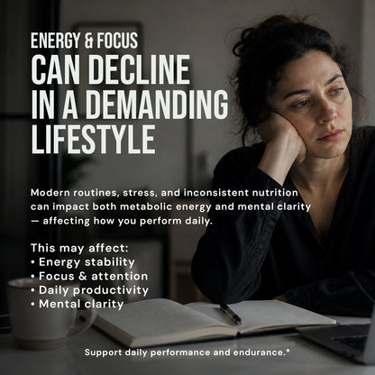 Zyro Life Metab Initiate Stack – Metaberine™ + Stadice™ Formula for Energy, Focus & Metabolic Balance