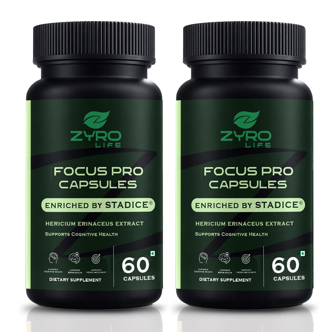 Zyro Life Focus Pro Capsules – Brain Health, Focus & Cognitive Support