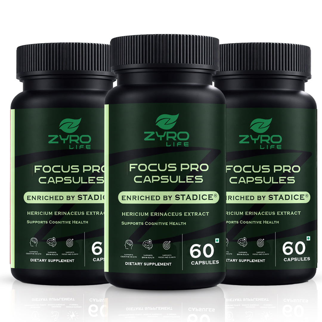 Zyro Life Focus Pro Capsules – Brain Health, Focus & Cognitive Support